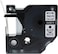 
Compatible D1 6 mm Labeling Tape for Dymo - Black on White LM 160 210D 500TS 280 360D PnP Label Makers -- 2pcs
