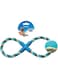 duvoplus Duvo+ Knotted Cotton Tug of War Dog Toy 8-Pull Tennis Ball