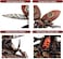 ROKR  Model Kits For Adults to Build 3D Metal Puzzle Hercules Beetle ABS And Metal Buds Insects Figurine cyberpunk Decoration Gift Idea For Toy Collectors Men(MI01)