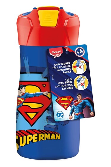Superman Stainless Steel Water Bottle 430 ml