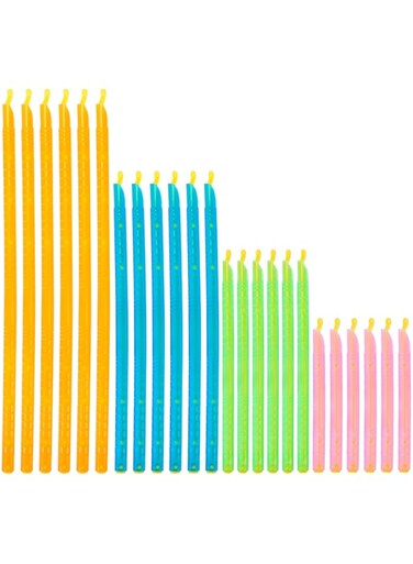 CRIVERS 24pc Food Bag Sealer Clips, CRIVERS Reusable Bag Sealer Sticks with Different Sizes, Keep Bags Airtight Watertight &amp; Food Fresh, Kitchen Storage Accessories (Assorted Colors)