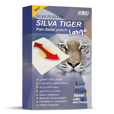 Silva Tiger Pain Relief Patch Large, L