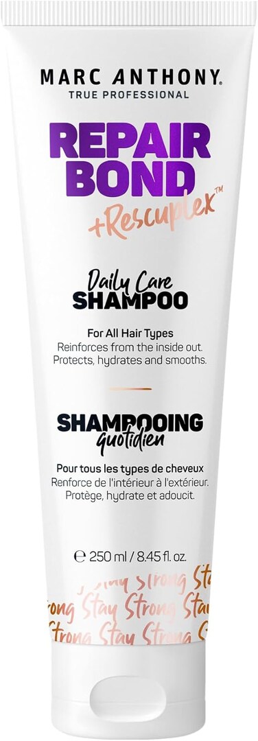 مارك انثوني شامبو تصليح، إصلاح بوند + ريسكوبليكس - يصلح ويقوي ويحافظ على الروابط داخل الشعر - يزيل التجعد والتطاير ويقلل من التقصف - علاج احترافي للشعر الجاف والتالف