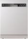 Dishwasher 15 Place Settings, 6 Programs, 3 Racks TDG-KN1563-TSU Silver