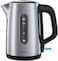 Tornado Stainless Steel Electric Kettle 1.7 Liter, 2200W, 360&deg; Rotational Base, Strix Control, Silver-TKE01411-GS