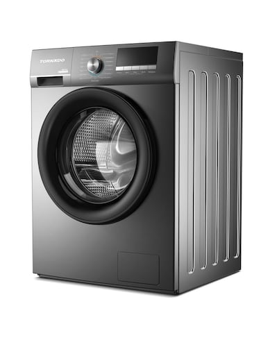 Tornado Front Load Washer Dryer 10+6Kg-1400 RPM inverter-grey