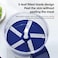 Automatic Peeler Machine, Portable USB Rechargeable Fruit Peeling Machine,Grape Plum Tomato Cherry Skin Remover Tool，Automatic Fruit Peeler Skin Remover Tool Garlic Peeler Machine for Kitchen (Blue)