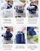 Automatic Peeler Machine, Portable USB Rechargeable Fruit Peeling Machine,Grape Plum Tomato Cherry Skin Remover Tool，Automatic Fruit Peeler Skin Remover Tool Garlic Peeler Machine for Kitchen (Blue)