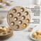 Non-Stick 12-Cup Muffin Pan   Heavy-Duty Carbon Steel Cupcake Baking Tray   Easy Release &amp; Dishwasher Safe   Perfect for Muffins, Cupcakes &amp; Baking Essentials