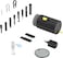 Tounee Keyboard Cleaner Kit with Retractable Big Brush, Portable, 20 in 1 Multi-Tool Kit for Phones, Tablet, Computer, PC Monitor,TV Camera Lens with 2.5ml Mist Spray
