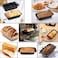 Loaf Pan Bread Baking Mold &ndash; Non-Stick Tray, Cake Tin &amp; Baking Pan for Home Kitchen &ndash; Rectangle Loaf Mold for Baking Bread, Cake, and Meatloaf
