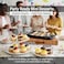 Mini Cheesecake Pan 24-Cup &mdash; Removable Bottoms, Nonstick Muffin Pan, Oven &amp; Dishwasher Safe
