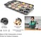 Mini Cheesecake Pan 24-Cup &mdash; Removable Bottoms, Nonstick Muffin Pan, Oven &amp; Dishwasher Safe