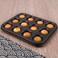 Nonstick 12-Cup Muffin Pan &ndash; Heavy-Duty Carbon Steel Cupcake &amp; Muffin Tray   Easy Release Bakeware for Oven, Perfect for Sweet &amp; Savory Treats