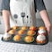 Nonstick 12-Cup Muffin Pan &ndash; Heavy-Duty Carbon Steel Cupcake &amp; Muffin Tray   Easy Release Bakeware for Oven, Perfect for Sweet &amp; Savory Treats