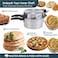 1000W Mini Electric Aluminum Oven &amp; Bread Maker, Khameer Bread Maker, Easy To Use with Low Power Consumption, 28CM Silver