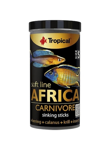TROPICAL SOFTLINE AFRICA CARNIVORE SMALL 250ML/150G