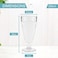 Tumbler 6 Pack Milkshake Glasses - 300ml   Old Fashioned Soda Glasses, Fountain Classic Glass for Ice Cream