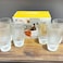 Juice Glasses Set of 6-250ml - Glass Cups, Heavy Base Juice Glass, Tumblers, Drinking Glassware Glasses Set