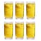 Juice Glasses Set of 6-250ml - Glass Cups, Heavy Base Juice Glass, Tumblers, Drinking Glassware Glasses Set