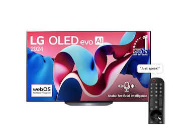 LG 65 Inch LG OLED AI CS4 4K Smart TV AI Magic remote Dolby Vision webOS24 (2024)