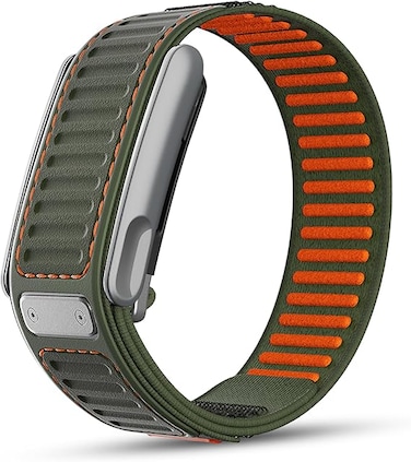 Hybrid Nylon Silicone Sport Replacement Strap Compatible with WHOOP 5.0, One, Peak, and Life Fitness Tracker, Breathable &amp; Durable with Secure Slider Connector Band
