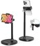 ULANZI Cell Phone Stand Mount for Desk Vijim HP004 Adjustable Height &amp; Angle Phone Holder 360 Degree Rotating Desktop Phone Stand Compatible with iPhone Samsung and All Phones
