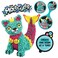 The Orb Factory Orbmolecules Merkitty Never Dries Compound, Aqua/Pink/Yellow, 9.44" X 3.44" X 8.44"-Packaging May Vary