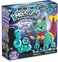 The Orb Factory Orbmolecules Merkitty Never Dries Compound, Aqua/Pink/Yellow, 9.44" X 3.44" X 8.44"-Packaging May Vary