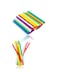 Sweet seven 100 Pcs Multi Colors Jumbo Smoothie Straws - Disposable Wide-Straws (0.43" Wide X 9.45" Long)
