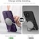 Suritch Magnetic Case Compatible with iPhone 16 Plus, ShockProof Protective Cover with Slide Camera Cover and Adjustable Kickstand(Purple)