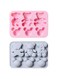 NALACAL 2Pcs Cartoon Bear Silicone Cake Molds, Jello Mold for Kids, DIY Baking Tool for Making Handmade Cake, Soft Candy, Ice Cube, Candy Making Supplies