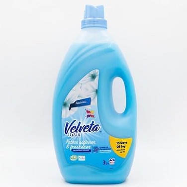 Velveta fabric softener with ocean mist scent, 3 kg