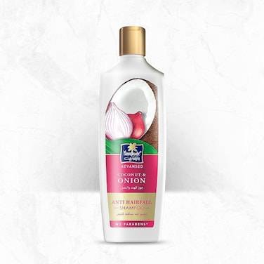 PARACHUTE COCONUT &amp; ONION ANTI-HAIRFALL SHAMPOO 340ML
