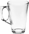 6 PACK Premium Glass Coffee Mugs with Handle 120ml - Coffee Cups, Transparent Tea Cup for Hot/Cold Beverages, Ideal for Tea, Coffee, Latte, Cappuccino