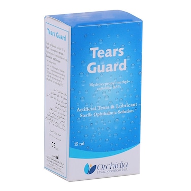 Orchidia Tears Guard Artificial Tears And Lubricant 15ml