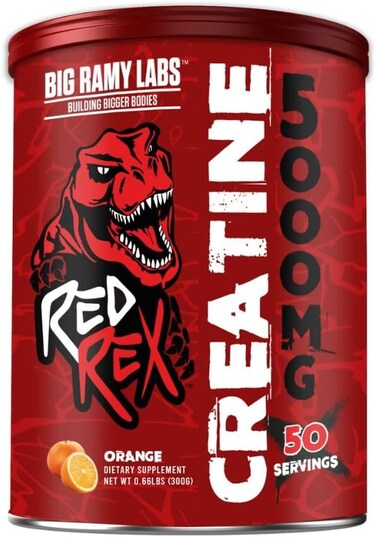 BIG RAMY RED REX CREATINE 5000MG ORANGE 300G