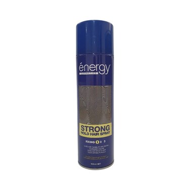 Energy Cosmetics Hair Spray Strong Hold   400 ml