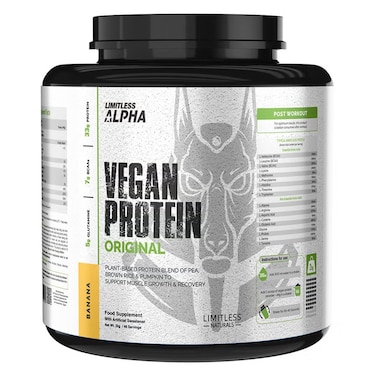LIMITLESS ALPHA VEGAN PROTEIN OG BANANA 2KG