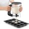 Pancake Batter Dispenser with Measuring Marks &ndash; Easy Pour Baking Funnel for Pancakes, Waffles, Muffins &amp; Cupcakes &ndash; No Mess Batter Separator for Kitchen Baking, Crepe &amp; Griddle Accessories