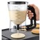 Pancake Batter Dispenser with Measuring Marks &ndash; Easy Pour Baking Funnel for Pancakes, Waffles, Muffins &amp; Cupcakes &ndash; No Mess Batter Separator for Kitchen Baking, Crepe &amp; Griddle Accessories
