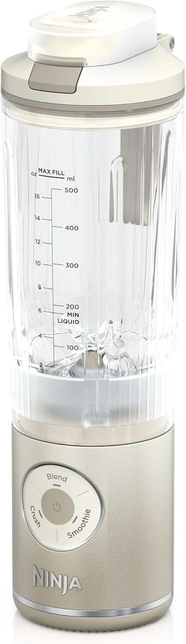 Ninja Blast Max Cordless Portable Blender, Ivory Cream - International Version