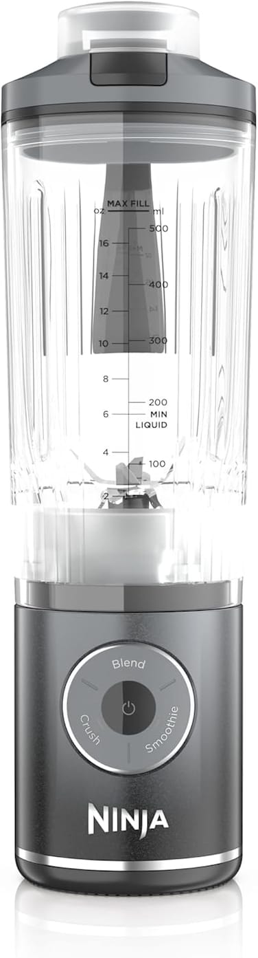 Ninja Blast Max Cordless Portable Blender, Cool Grey - International Version