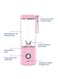V2 Portable Blender Smoothie Maker, Personal Blender, Fruit Blender, Leak Proof Juicer, BPA-Free 475ml 200W Sports Bottle, USB-C Rechargeable, Ice Crusher With Stainless Steel Blades 475 ml 200 W BJ-V2X-Blush Blush Pink