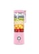 V2 Portable Blender Smoothie Maker, Personal Blender, Fruit Blender, Leak Proof Juicer, BPA-Free 475ml 200W Sports Bottle, USB-C Rechargeable, Ice Crusher With Stainless Steel Blades 475 ml 200 W BJ-V2X-Blush Blush Pink