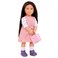 Our Generation Lin Doll with School Uniform, 18-Inch Size, Multicolor