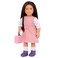 Our Generation Lin Doll with School Uniform, 18-Inch Size, Multicolor