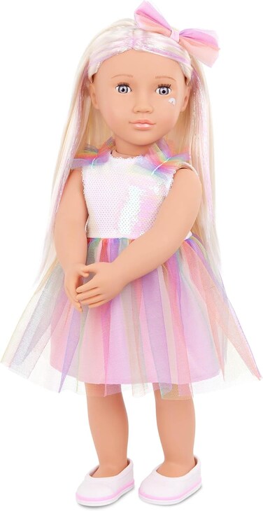 دمية من جيلنا مع زيّ وحيد القرن، إيريس