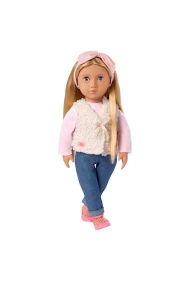 Our Generation Doll With Glam Fur Vest Emmie BD31705Z