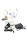 Portable Mini Sewing Machine SM-202A White/Purple